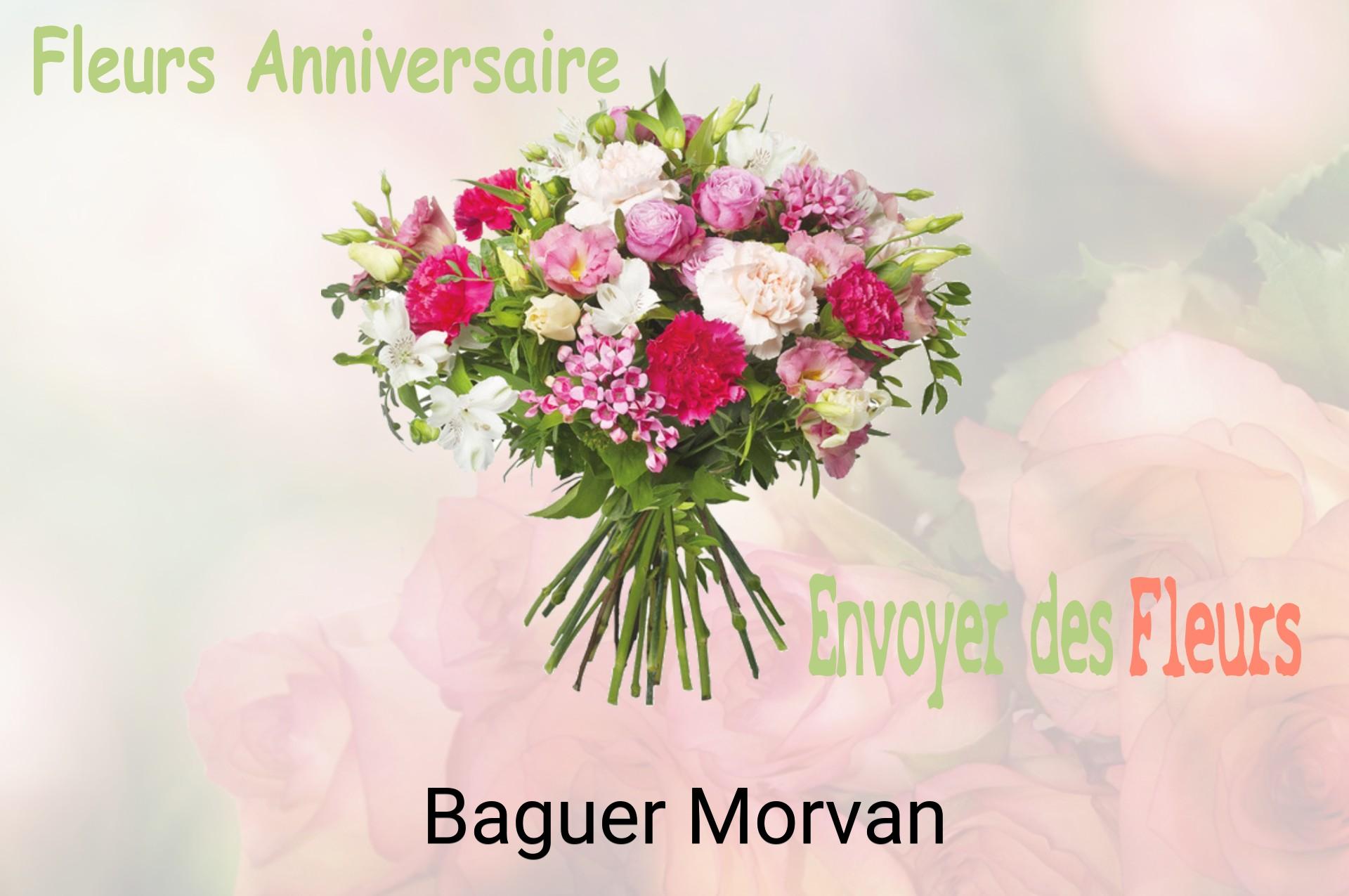 Bouquet de fleurs d’anniversaire livré à Baguer-Morvan